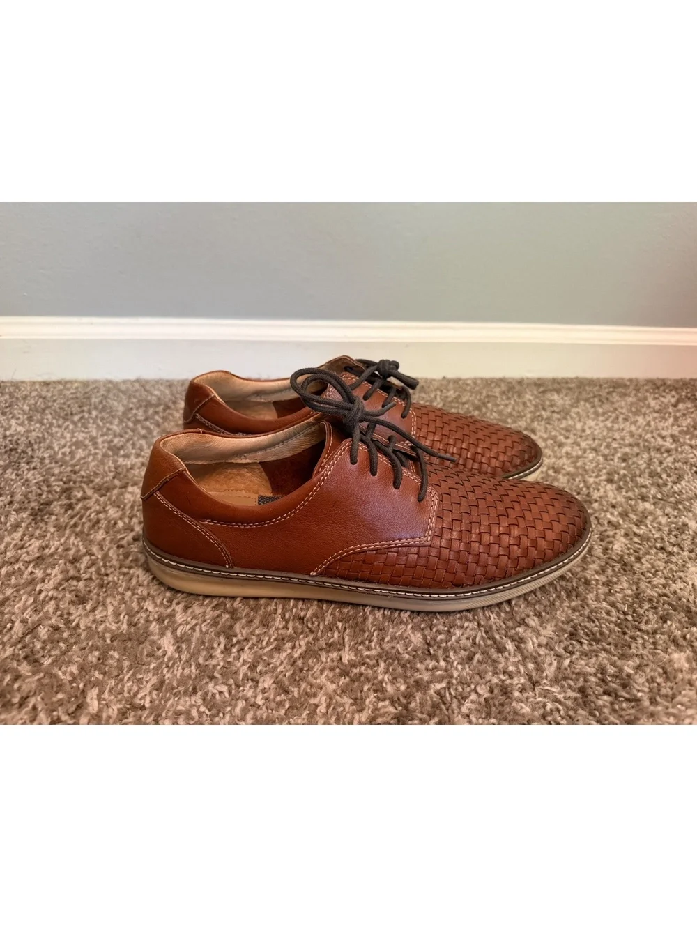Johnston & Murphy McGuffey Woven Shoes Men’s 9.5